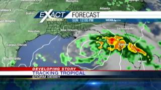 The Latest On Tropical Storm Debby [upl. by Waylen52]