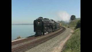 Union Pacific Steam Locomotive No 844  Hercules  CA  Monday  April  20  2009 [upl. by Rumpf]