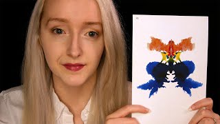 ASMR Inkblot Test  Psychologist Medical Exam 4K [upl. by Rieger676]