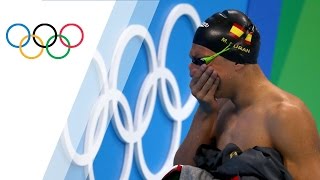 Second chance for a Spanish swimmer after leaving the pool in tears [upl. by Bunow316]