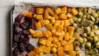 How to Roast Fall Vegetables in the Oven  Perfectly Roasted Vegetables Every Time [upl. by Alston650]