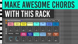 Write Chords Automatically  Free Ableton Live 11 Chord Generator [upl. by Kcirrez]