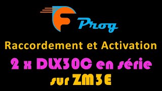 2 paires de DLX30C en série sur ZM3E CAME [upl. by Bumgardner67]