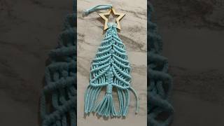 Готовимся к Новому Году 🎄 Macrame Christmas tree diy macrame christmas [upl. by Annij]