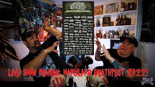 Live Show Review Maryland Deathfest 2022 [upl. by Joo]