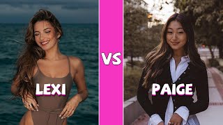 Lexi Rivera Vs Paige Taylor TikTok Dances Compilation [upl. by Min]