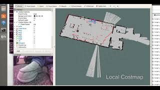 NVIDIA Jetson Nano JetBot  ROS MultiPoint Navigation Clip [upl. by Goetz]