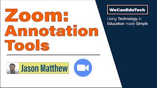 Zoom Annotation Tools [upl. by Karp693]