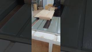 Table saw jig to cut unparallel line short woodworking [upl. by Handy]