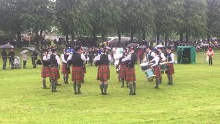 Mountjoy Pipe Band UK championships  Lurgan Park 2019 [upl. by Laszlo]