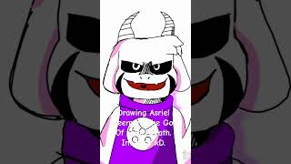 Drawing Asriel undertale [upl. by Benia613]