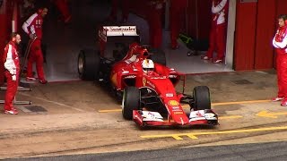 F1 2015 Test Montmeló Day 3 Highlights [upl. by Eldridge]