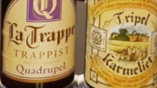 Бельгийское пиво Tripel Karmeliet и La Trappe Quadrupel Netherlands [upl. by Hamil]