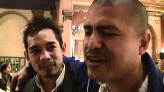 Nonito Donaire amp Robert Garcia Talk Montiel Fight [upl. by Drugi]