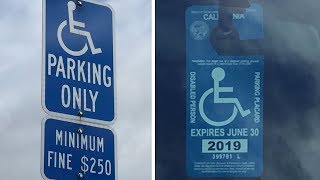 DMV cracking down on handicapped placard cheaters [upl. by Krall888]