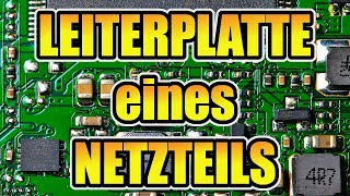 Wie funktionieren NETZTEILE  ELEKTRONISCHE BAUELEMENTE einer LEITERPLATTE  einfach erklärt [upl. by Yltneb]