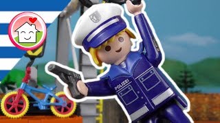 Playmobil ταινία αστυνομία Κλέφτης ποδηλάτου  Οικογένεια Οικονόμου [upl. by Jezabella]