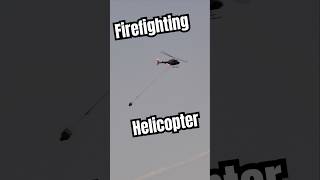 Helicopter Firefighting Shift is over Scooping Water to Battle Wildfire [upl. by Winonah454]