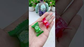 toniartandcraft candy jellyart satisfyingrelaxingcandyunboxing [upl. by Hgielime185]