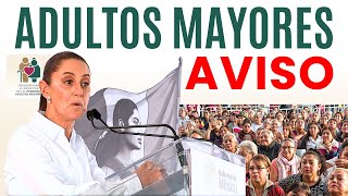 🔔Adultos Mayores La Presidenta da AVISO este Martes 12 de Noviembre🔔 [upl. by Aicilra]