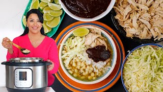 EASY Mexican Southern Style POZOLE ROJO Recipe  Oaxaca style [upl. by Derman]