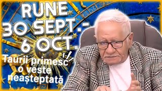 Rune 30 septembrie  6 octombrie 2024 Mihai Voropchievici anunță cum pășim în LUNA OCTOMBRIE [upl. by Erreip]