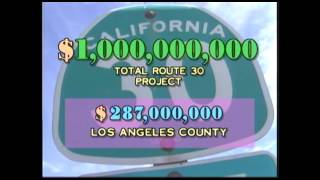 Caltrans Rewind Route 30 Public Hearing Video [upl. by Ennairrek]