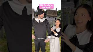 POV the pilgrim pick me girl comedy funny [upl. by Eelirrem]