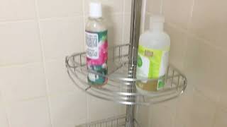 AllZone Shower Corner Caddy  REVIEW amp FULL INSTALLATION [upl. by Philbo]