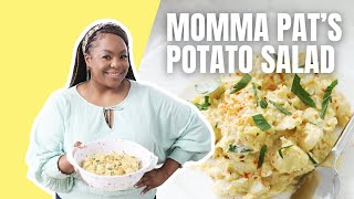 Kardea Browns Momma Pat’s Potato Salad ​ Kardea Browns Southern Thanksgiving  Food Network [upl. by Aital]