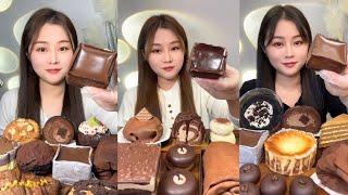 ENG Chocolate🍫 Dessert amp Cake 🍰🧁 Mukbang  Eating Show  asmr mukbang chocolate cake dessert [upl. by Attirehs]