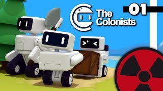 The Colonists  01 Beuten wir den Planeten aus ☢ Lets Play  Deutsch [upl. by Ahpla]