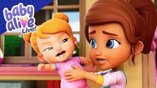 🔴 LIVE Baby Alive Official 👶 The Babies First Tooth 🦷 Family Kids Cartoons Livestream [upl. by Drofdarb]