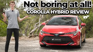 Toyota Corolla hybrid 2022 review  good to drive and very fuel efficient  Chasing Cars [upl. by Eilla996]