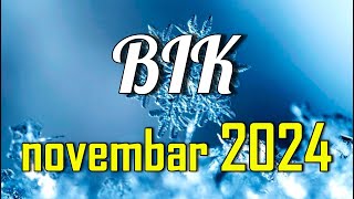 BIK  Horoskop za NOVEMBAR 2024 [upl. by Janith]