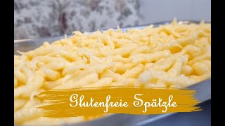 Glutenfreie Spätzle 😋  Super lecker und super einfach 👐 [upl. by Savick]