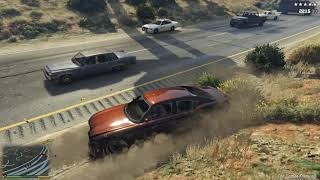 GTA 5  BEST CAR  POLICE CHASE BUFFALO [upl. by Marianna]