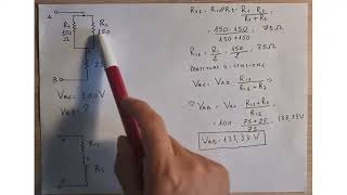 Tensione Incognita Applicata ad un Partitore Resistivo [upl. by Levison]