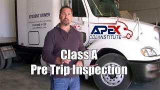 How to perform a Class A CDL PreTrip inspection Demonstrated by a state licensed CDL examiner [upl. by Ahsened]