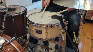 SOLD Snares  Canopus Drums 55x14 quotThe Maplequot Snare Drum [upl. by Zellner42]