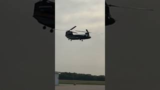 Chinook on Approach Army Helicopter Landing in action military militaryaviation army aviation [upl. by Aicek]