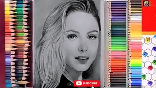 How I Draw Realistic Portrait  Drawing illustrations [upl. by Jonathon605]