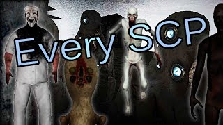 Every SCP in SCP Containment Breach v137 [upl. by Darn775]