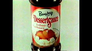 Bensdorp Dessert Saucen 1978 [upl. by Oric]