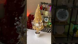 Making a Pampas Grass CHRISTMAS TREE✨Natural materials✨ xmasdecor tutorial diycrafts diy xmas [upl. by Aihtennek]