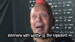 Interview with Wattie of The Exploited I want to do a new album before I die [upl. by Carmela]