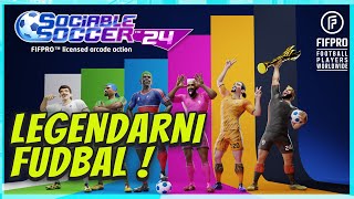 🔴 NAJBOLJI FUDBAL  Sociable Soccer 24 GAMEPLAY [upl. by Eirellav]