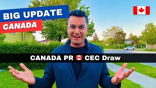 Important Canada Update 🇨🇦 Canada PR  CEC Draws are Back [upl. by Wilow]