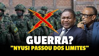 GUERRA Militar envia recado ao Presidente Filipe Nyusi sobre as tropas Ruandeses [upl. by Jochbed]