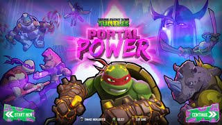 TMNT Portal Power New York😏 4k on ultra rtx 4070 PC1st playtrough2016 game [upl. by Ynes]